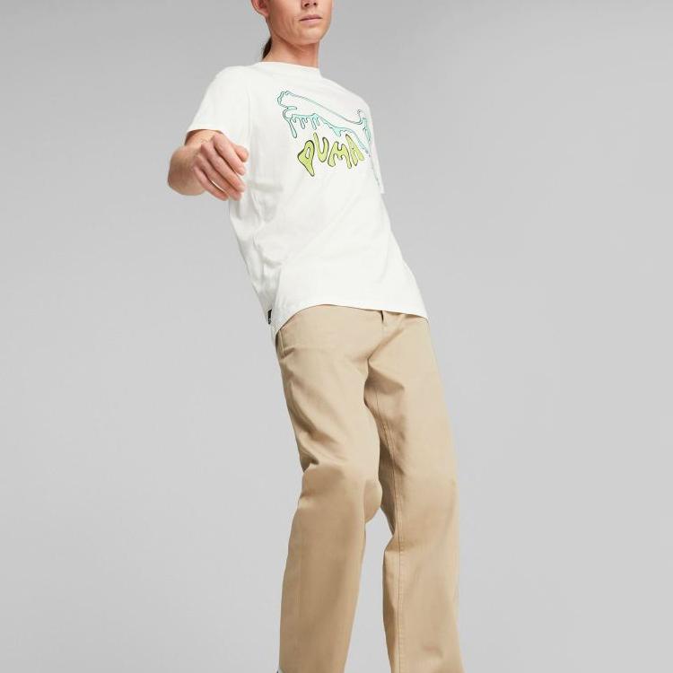 New PUMA T Shirts Men's White 622554-02