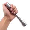 Stainless Steel Cocktail Muddler Fruit Ice Crusher Bartender Tools Professional Bar Supply Accessories for Cocktail Mojito Herbs