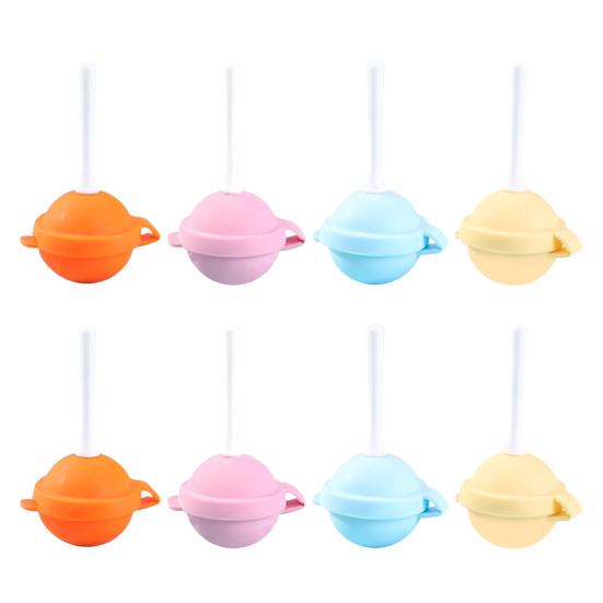Silicone Lollipop Ice Cream Maker, Homemade Popsicle Molds, DIY Popsicle Maker for Kids, Lollipop Ice Cream Mold, Reusable Popsicle Molds