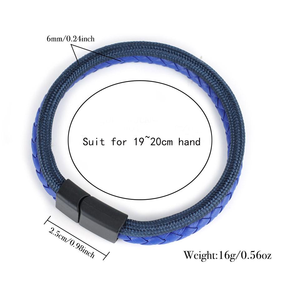 Noter Fashion Men Bracelet 3 Colors Available Bilayer Wrap Braclet Openable Buckle Leisure Versatile Accessories Pulseria Homme