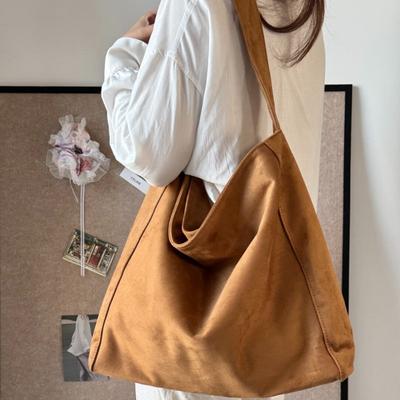 Borse a Tote Vintage Morbide in Ecopelle da Donna, Chiusura Magnetica Tracolla Fissa, per Pendolarismo, Viaggio, Lavoro, Uso Quotidiano Borsa da Mano per Pendolarismo