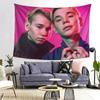 Marcus And Martinus Sweden Norway Eurovision Tapestry Decor Art Aesthetic Tapestries for Bedroom Home Wall Cloth Wall Hanging