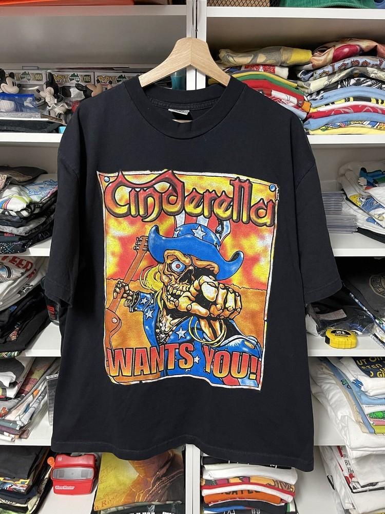 Vintage Cinderella 2000 Tour Shirt  Reprint Gift For men women AN53337 Unisex T-Shirt XXXXL