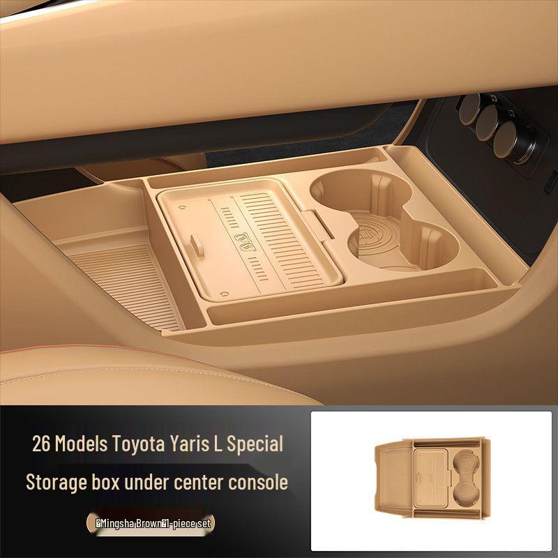 Silicone Storage Organizer for Toyota BZ7 Center Console - Fits 26 Models 26 Models Toyota BZ7
