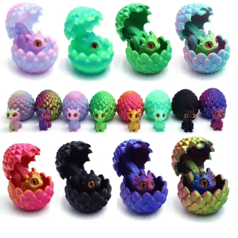 High-Quality 3D High-Quality Printed Fantasy creature High-Quality Egg High-Quality Hatchling High-Quality Decor High-Quality Multicolor