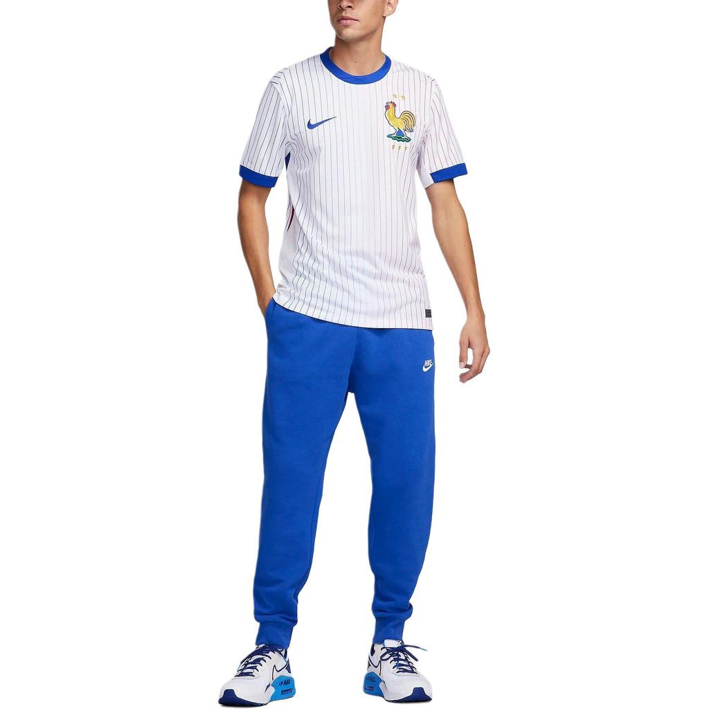 Nike France FFF 24/25 Stadium Away Soccer Jersey 'White Blue' Men's FJ4273-100