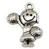 Dancing Boys Charms Girls Pendants For Dance Themed Jewelry Accessories Alloy