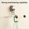 Kitchen Paper Towel Storage Rack with Suction Cup And Automatic Spring Push Rod Paper Roll Holder for