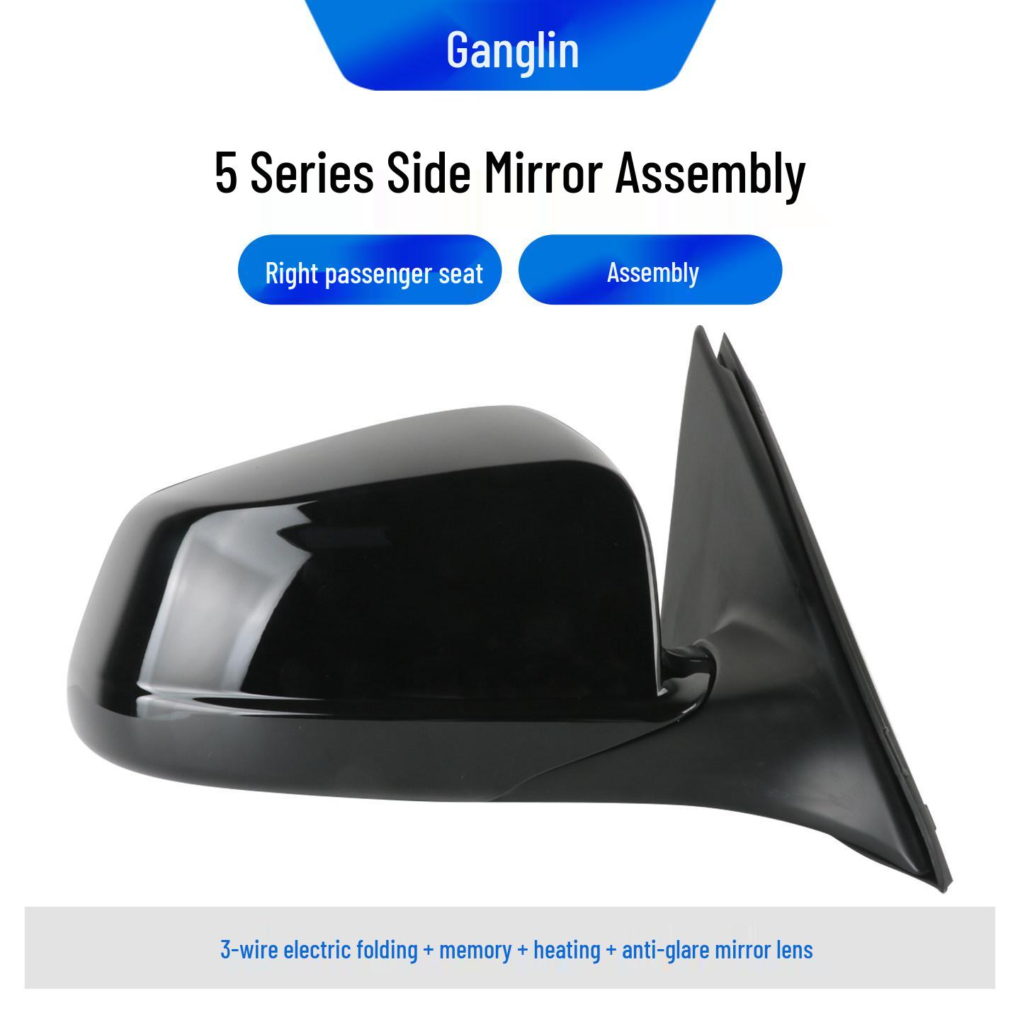 BMW 5 Series (2010-2013) Rearview Side