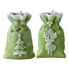 Christmas Gift Bag Candle Silicone Mold DIY Xmas Decor Handmade Aroma Wax Craft Holiday Atmospheric Decoration Items