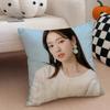 actor fresh PPark Shin Hye Cushion Cover Throw Pillow Cover Hidden Button Durable Polyester Chair Cushion