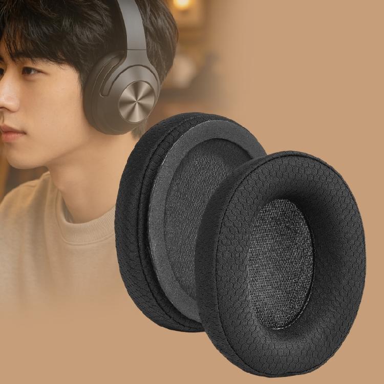 2Pcs Breathable Fabric Ear Pad for NC25 NC35 Headphones Ear Cushions Lightweight and Improved Bass Response Earpads