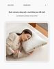 Hotel Feather Velvet Pillow: Breathable, Washable, Neck Support for Adults