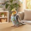 Parrot Travel Harness Diaper Clothes with Leash, Flight Diaper, Reusable Nappy Clothes, Outdoor Training for Parakeet Budgies Conure Lightweight