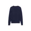 Polo Ralph Lauren SS23 Solid Color Logo Embroidered Cable Knit Sweater Women Sweater Navy-Blue 211747397-001
