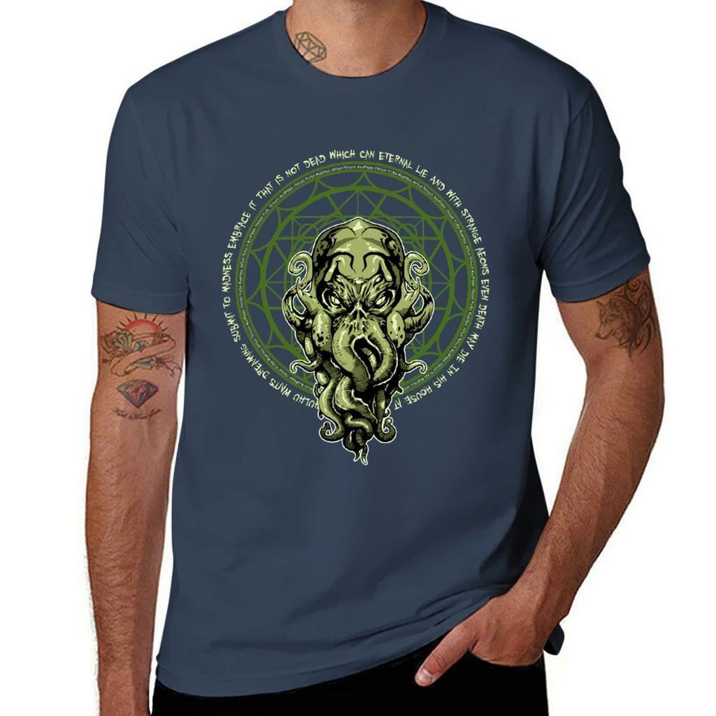 Cthulhu T-Shirt T Shirt Man Plain Man Tshirt T-Shirt