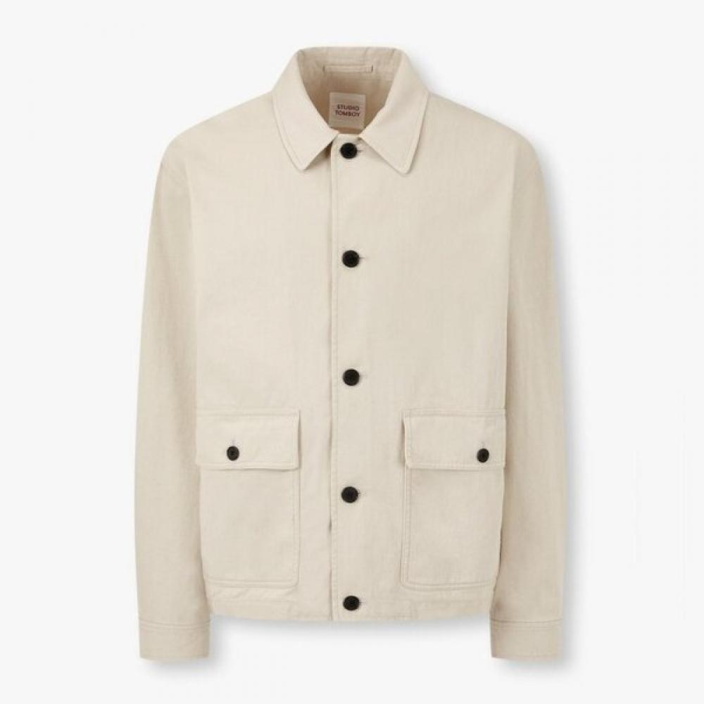 Studio Tomboy Out Pocket Jacket  91u5213022ct Grey/M