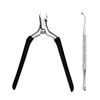 1PC Professional Nail Clipper Nipper Stainless Steel Nail Cutter Trimming Toe Finger Cuticle Plier Scissor Manicure Nail Art Too