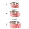 3 Colors Pet Cage Bowl 2-in-1 Pet Feeding Tool Portable Cat Dog Food Dispenser  Rabbit