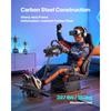 VEVOR Racing Wheel Stand, Heavy-Duty Simulator Cockpit Steering Wheel Stand, Fit Logitech G25, G27, G29, G920, G923, Thrustmaster T300RS, TX F458