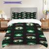 Celtics Spirit Green White Glory Three-piece set(1 * duvet cover + 2 * pillowcase, without core)Duvet cover and pillowcase Soft and comfortable