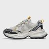 Men's Summer Mesh Breathable Sneakers, Thick Sole, Height-Enhancing, Retro White Casual Running Shoes.