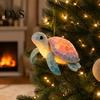 Special Animal Ornaments Ocean Theme Christmas Ornaments, 2D Flat Acrylic Hanging Decor with Sea Holiday Decorations Designs, Tree for Marine Lovers,