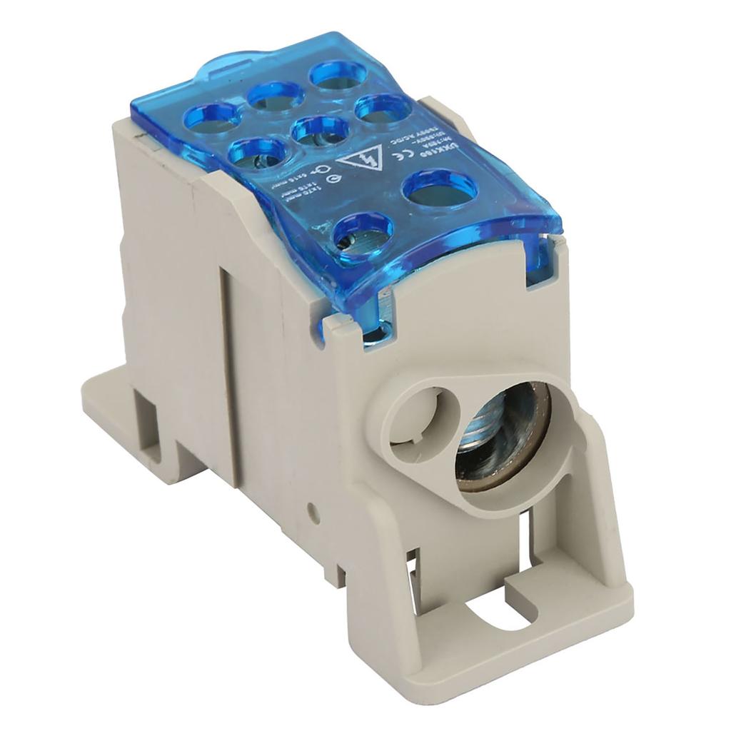 Din Rail Terminal Block Distribution Box Electric Wire Connector Universal Power Junction Box