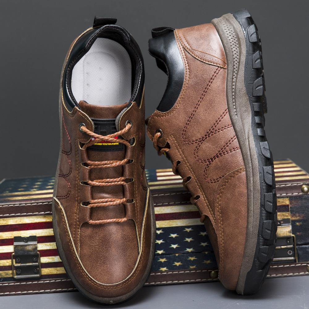 Jaro a Podzim Nové Pánské Sportovní Módní Trend Ležérní Boty Outdoorové Sportovní Turistické Boty Velká Velikost Cestovní Pánské Boty