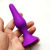 S/M/L/XL Silicone Anal Plug G-spot Massager Dildo Butt Plug Vagina Anus Dilator Sex Toys for Women Men Gay Suction Cup Sex