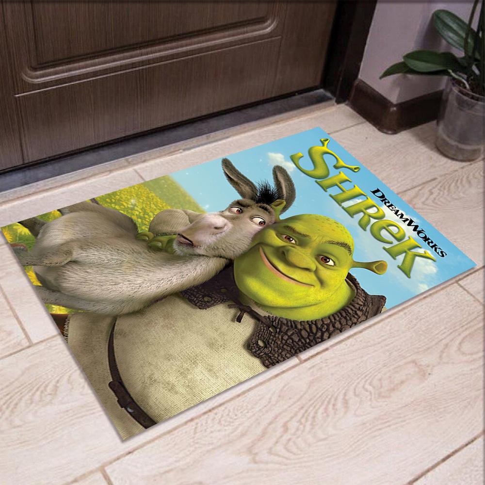 Shrek Printed Carpet,Rug,for Office Chair Living Room Bedroom Kitchen Room Decor Gifts.
