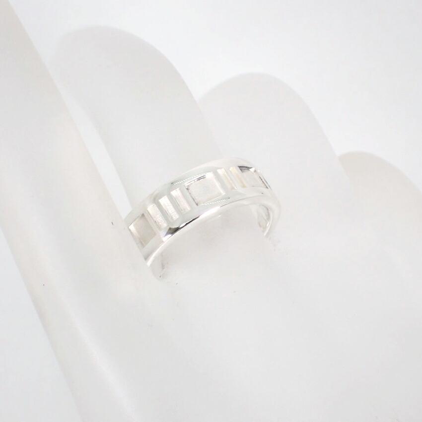 [Used] TIFFANY 925 Atlas Ring, Size 13.5, J43-5