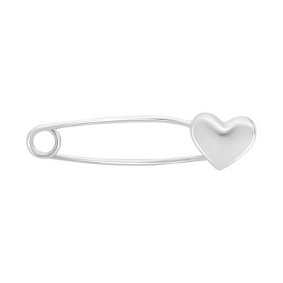 Silver Brooch Without Stones (2150428)