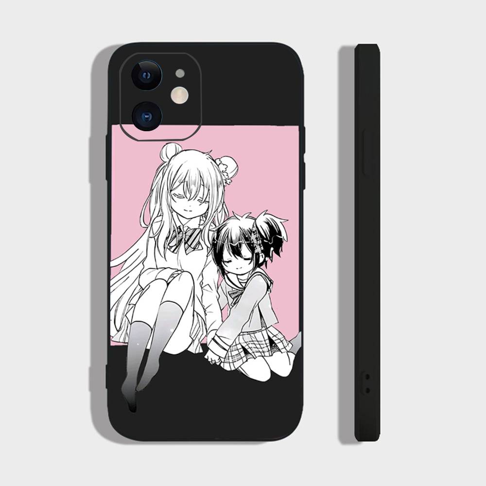 Anime Happy Sugar Life Phone Case For IPhone 17 Air 16 15 14 13 Pro Max 11 12 Black Silicone Cover