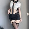 Sexy Suit Robe Passion Seduction Uniform Sexy Lingerie Small Breasts Dating Secretary Bed Hips Free