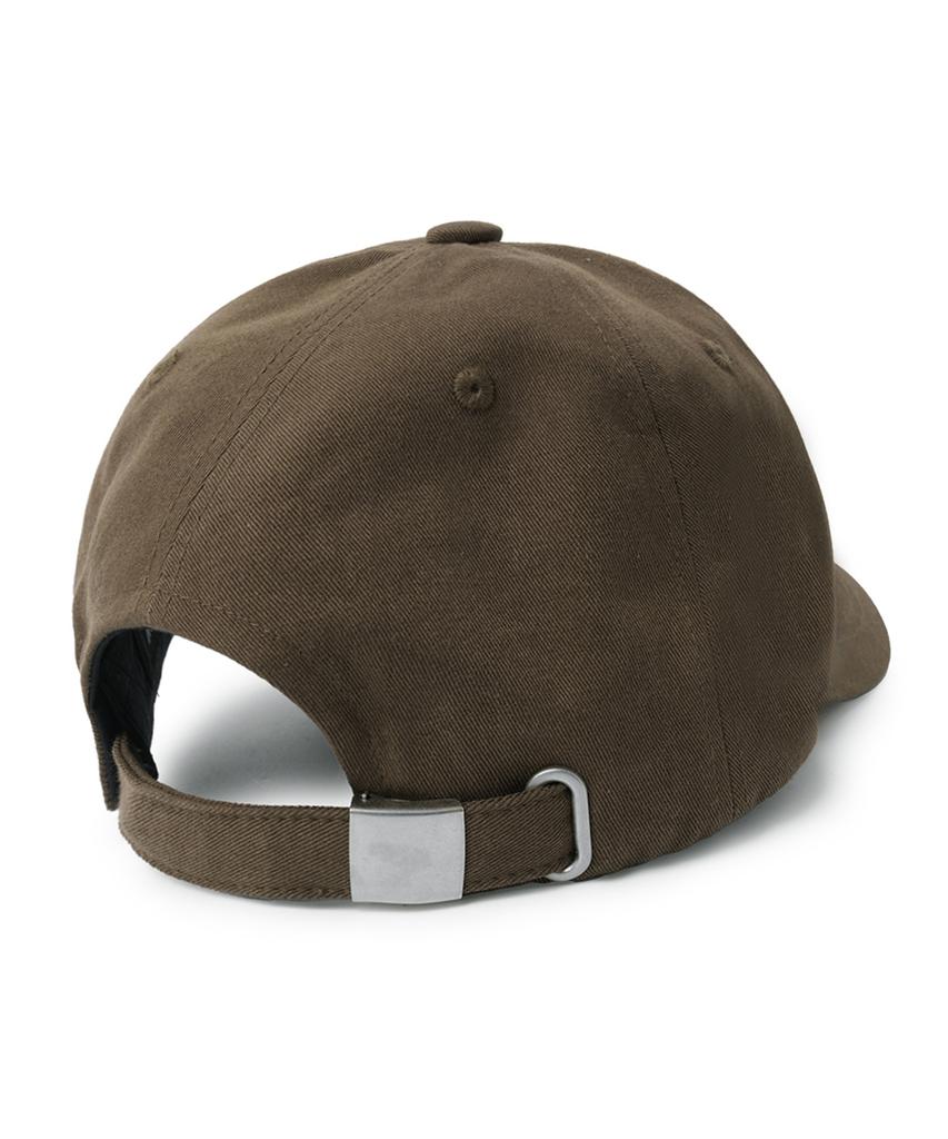 Opeunyadeu(Owai) Embroidered O Logo Cap - Brown