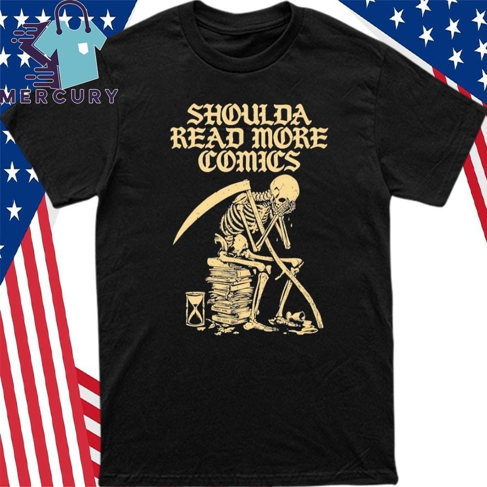 Scott Snyder With Shoulda Read More Comics Shirt Unisex T-Shirt M
