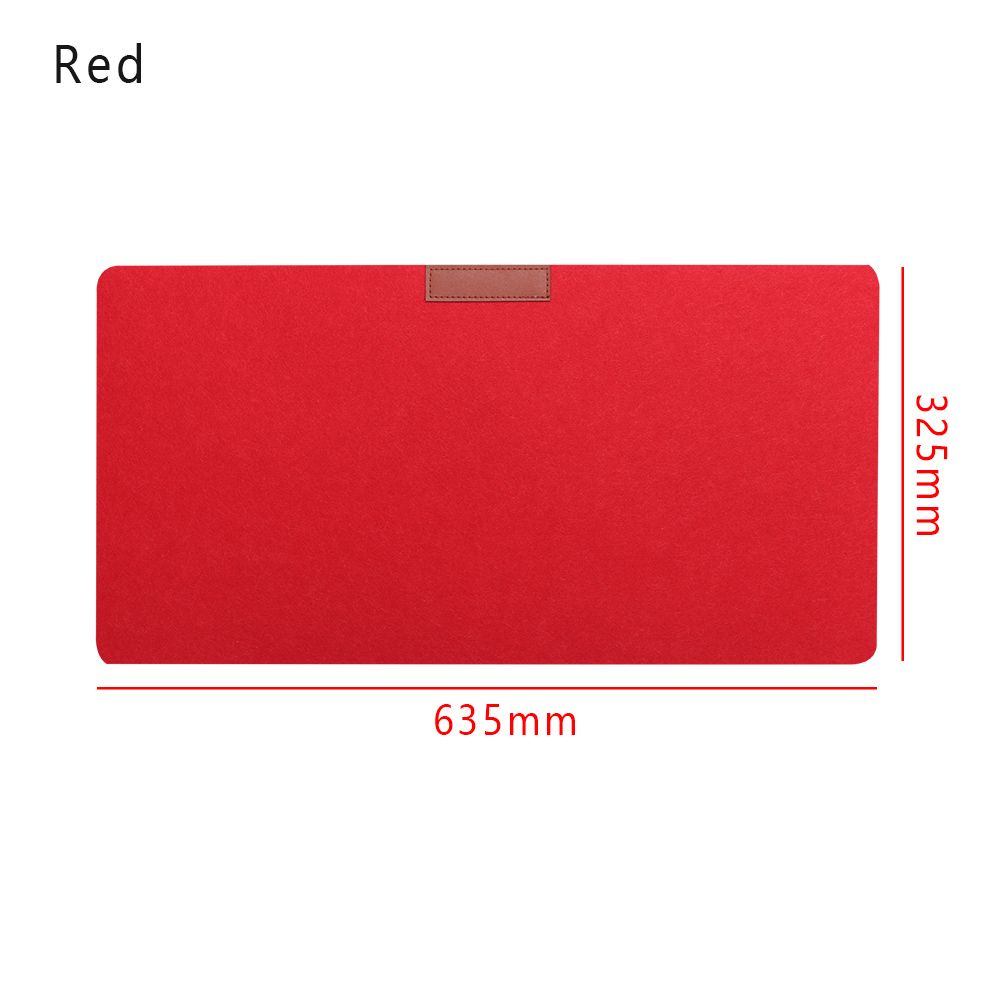 Soft Wool Felt Office Large Computer Desk Mat Keyboard Mouse Pad Laptop Cushion Table