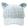 Cute Design Cat's Ears Baseball Cap Retro Fashion Cat Ear Bow Baseball Cap  Casual Wear