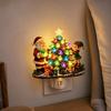 Christmas Tree Plug-in Night Light with Soft for Bedside Ambience