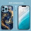 Electroplated Silver Tempered Glass Phone Case for iPhone Case for 11/12/13/14/15/16/17 Pro MAX