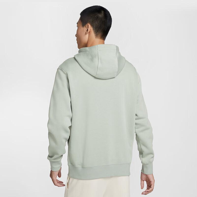 NIKE Men's Winter Hooded Jacket Fleece-Lined for Warmth