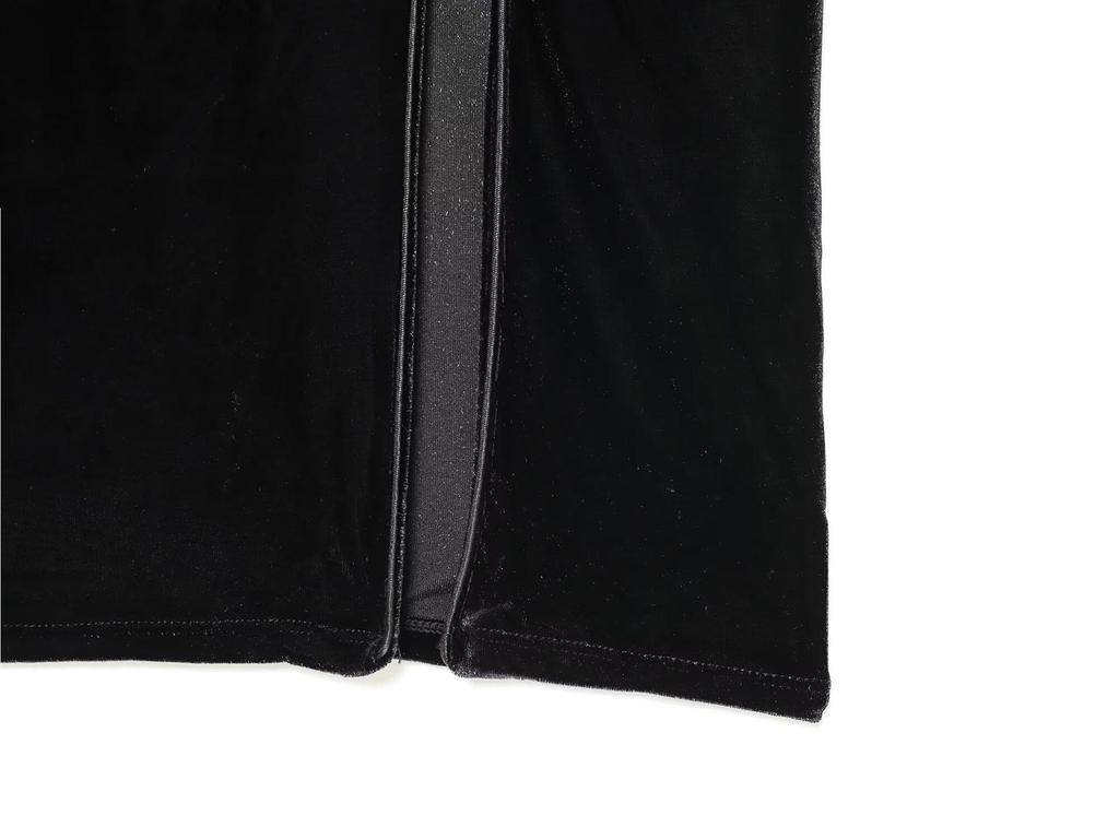 European Autumn Velvet Slim Dress - 2025 Edition