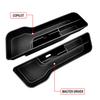 Car Seat Gap Organizer Multifunction Storage Box Cup Pocket For Mercedes Benz AMG W212 W205 W246 W177 W176 W213 GLC GLE GLS ML Welcome Laser Logo Lamp