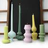 Large DIY Vase Shaped Candle Silicone Mold Roman Column Candle Silicone Mold Table Lamp Shaped Resin Gypsum Silicone Mold