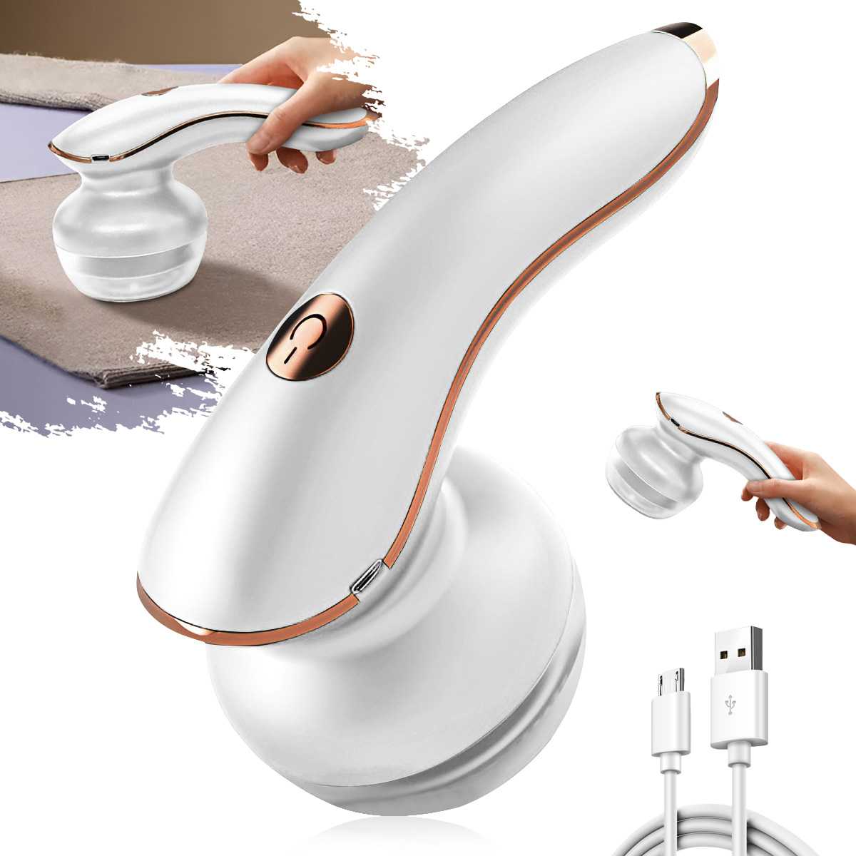 

Portable Electric Fabric Sweater Fuzz Pills Shaver Clothing Go Piller-shave USB Model, Hand-held Piller, Sweater Piller