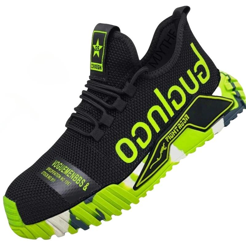 

Модная защитная обувь Мужская неубиваемая рабочая обувь со стальным носком Защита от ударов и проколов Защитная обувь Байкерские ботинки Для мужчин 46