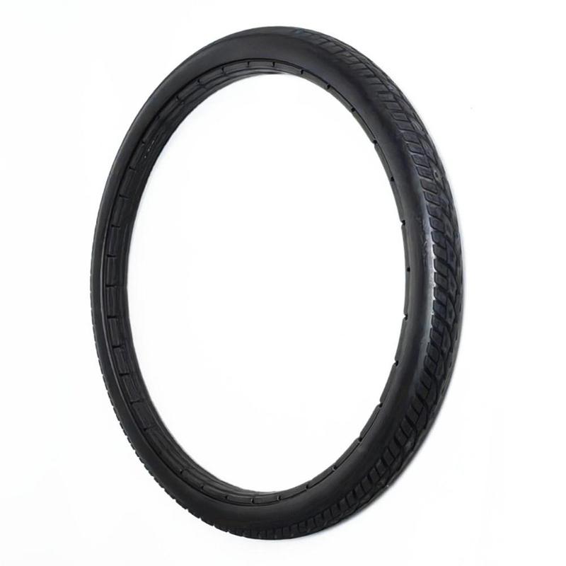 20x1.75 Bicycle Solid Tire Polyurethane Solid Outer Tire For 20inches Bike Trolley And Wheelchair Replacement Solid Tire