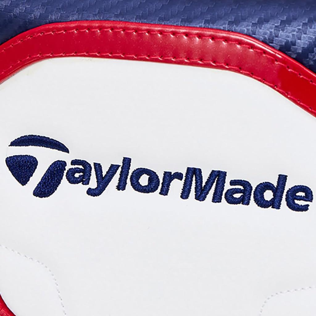 TaylorMade Austec Putter Cover Mallet, White/Navy/Red, Men's Headcover, 2015 Spring/Summer