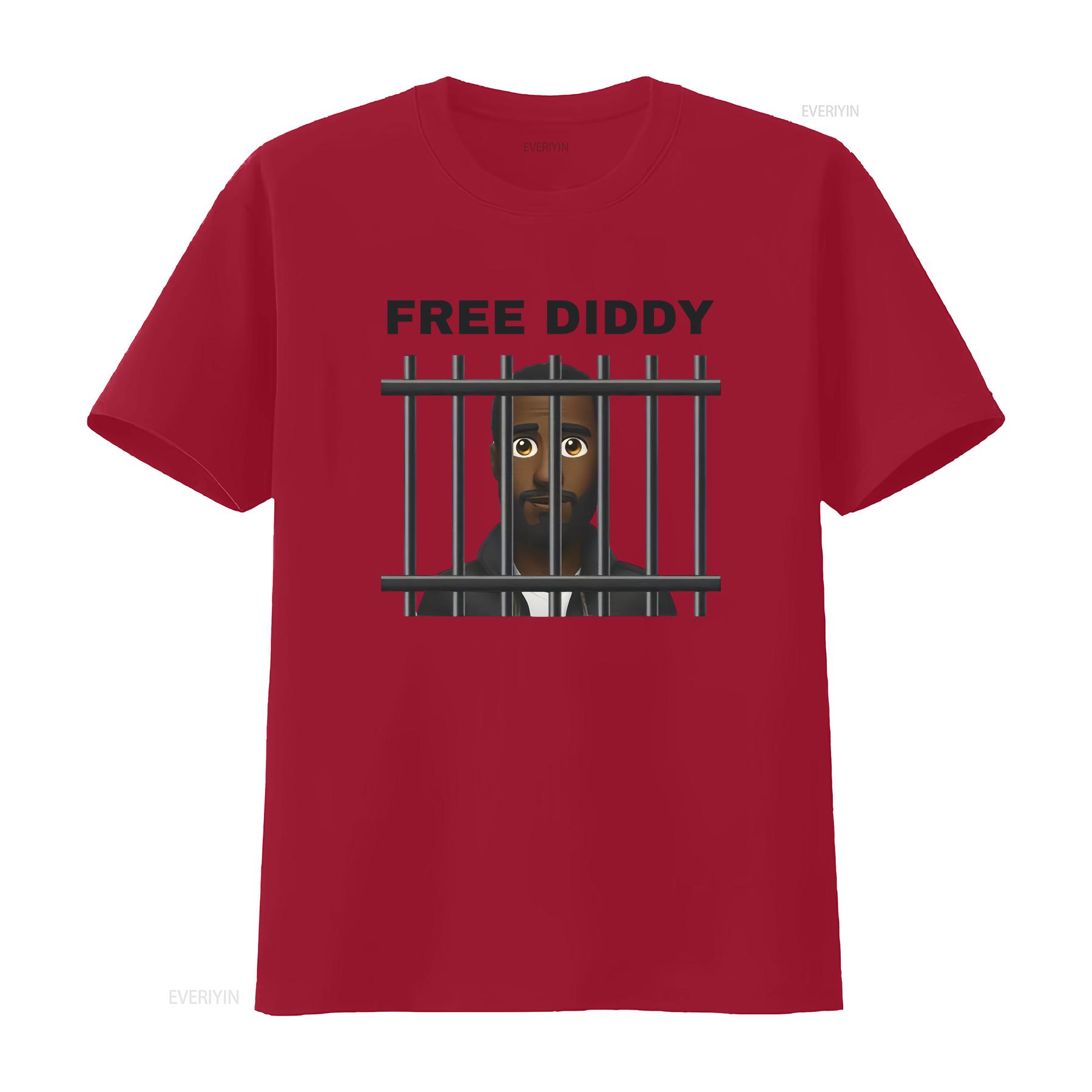 

Free Diddy Funny Meme T Shirt Joke GifT Trending Oddly vintage Washed graphic Comfortable designer clothes Unisex Soft S